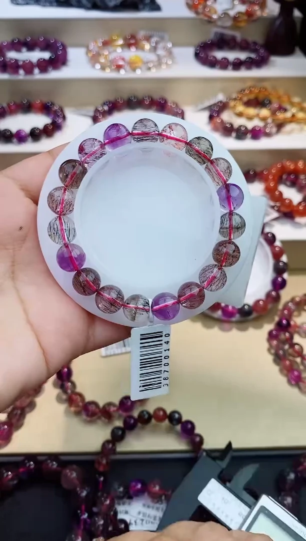 未镶嵌手链水晶彩超七9m+