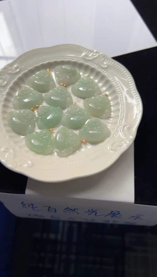 翡翠18K金镶嵌颈饰多样性发一件/5