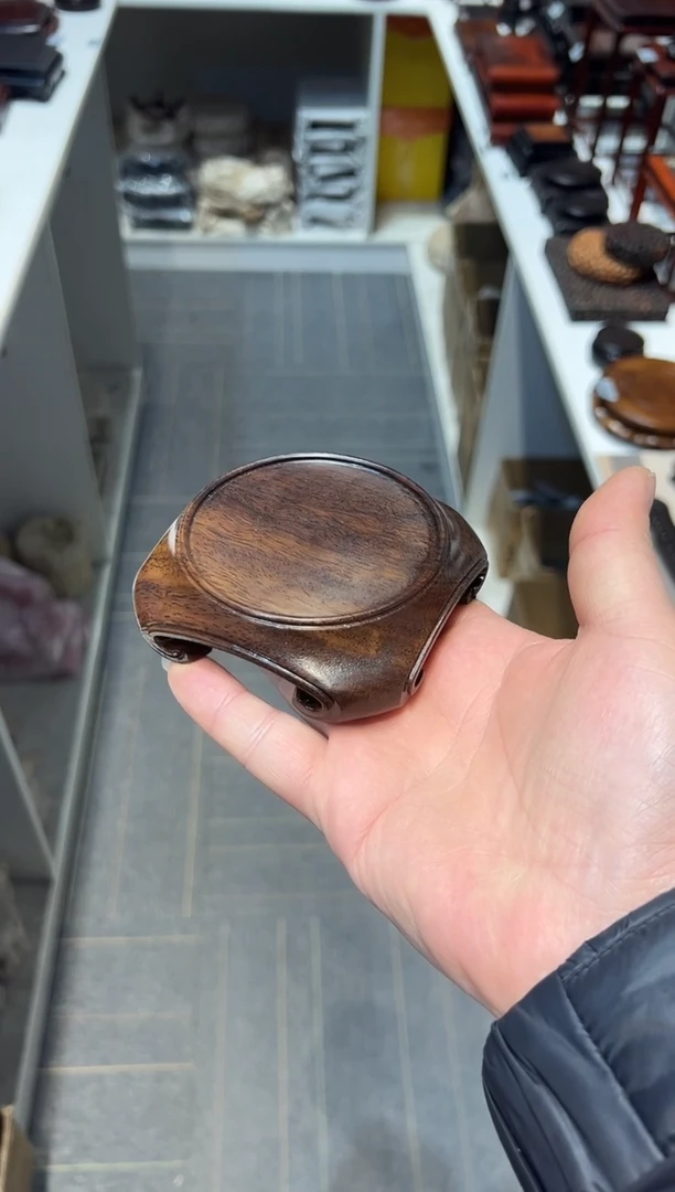 【闪购商品】乌木类端景台工艺品底座