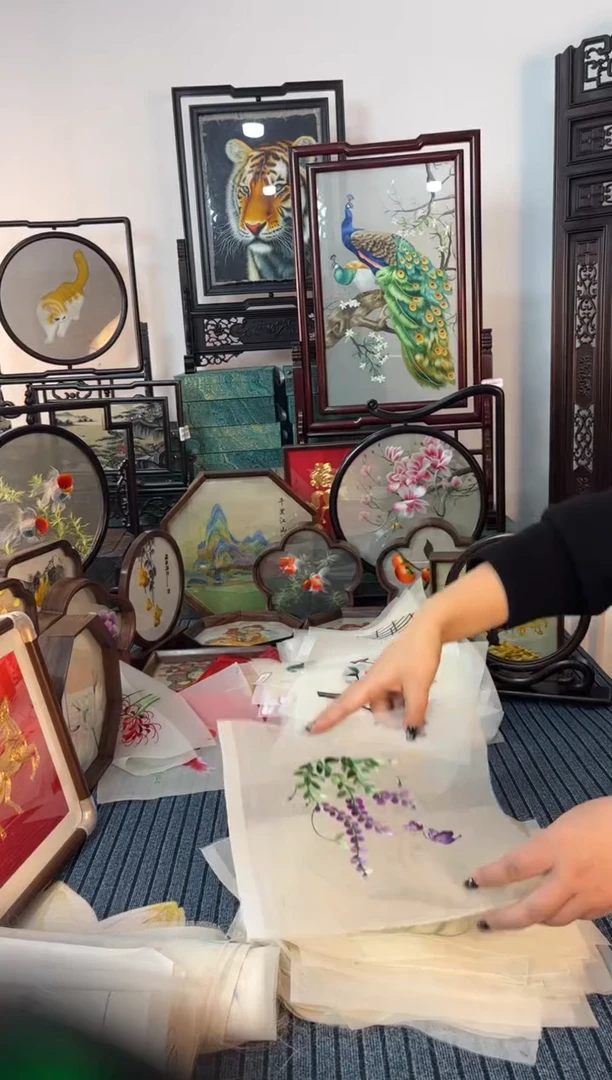 刺绣刺绣苏绣手工刺绣