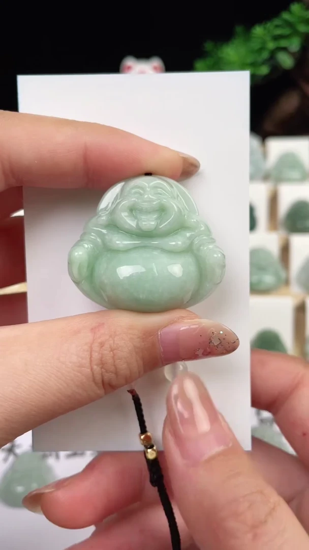 【闪购商品】翡翠颈饰未镶嵌佛公