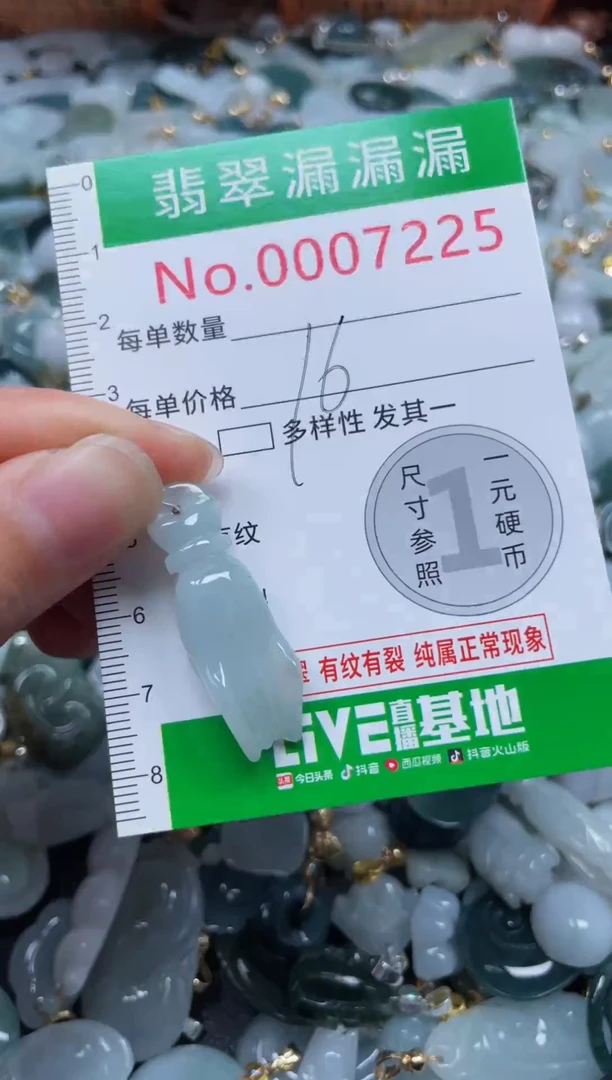 颈饰未镶嵌翡翠7225