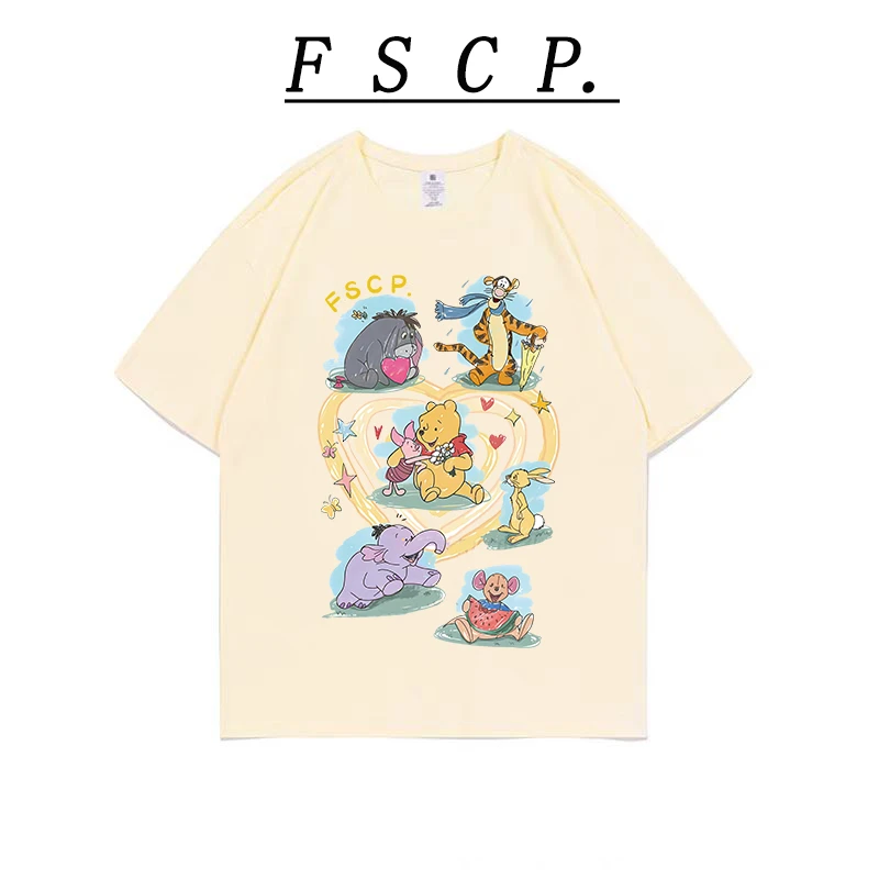 【FSCP.】迪迪总动员！趣味印花休闲纯棉短袖重磅卡通潮流百搭T恤