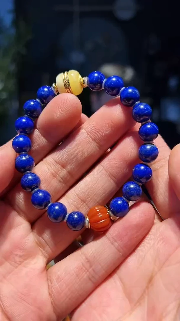 【闪购商品】青金石手链未镶嵌单圈