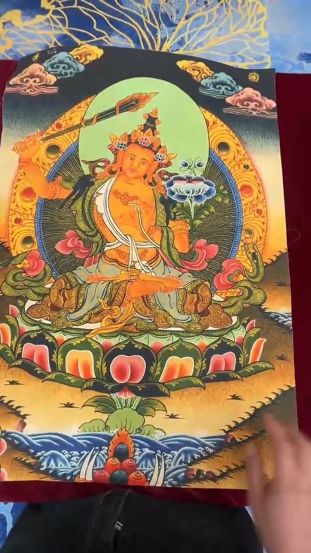 卷轴画唐卡16096
