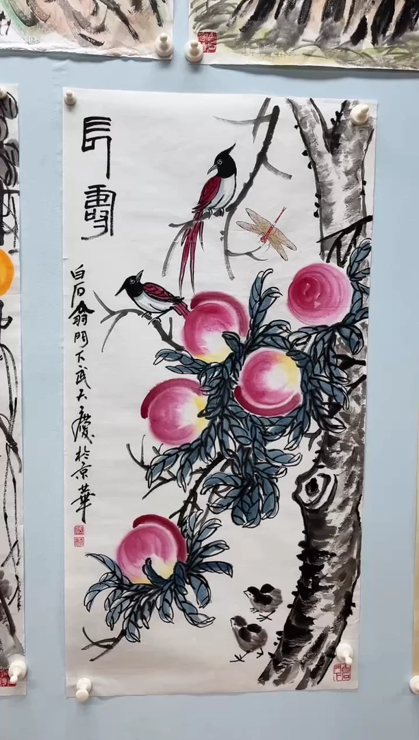 国画武天庆老师长寿