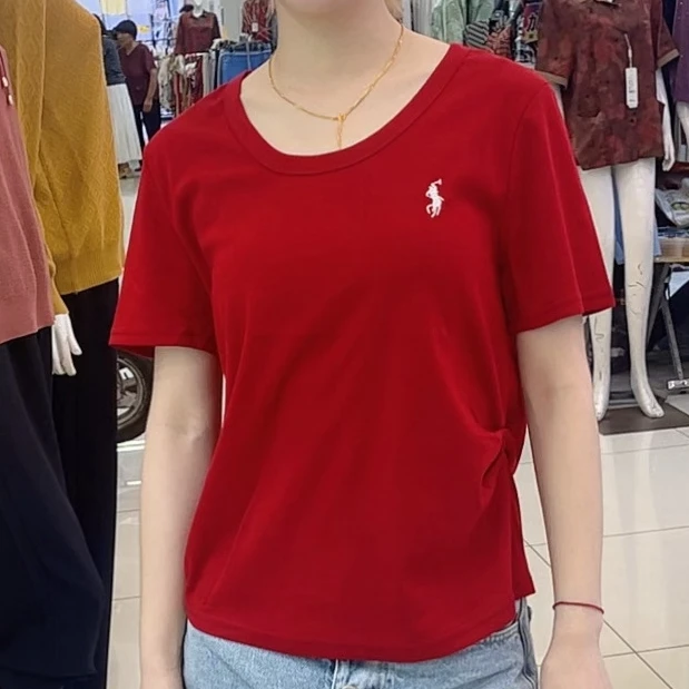 菲扬女装--福利锦棉纯色打底衫5975款