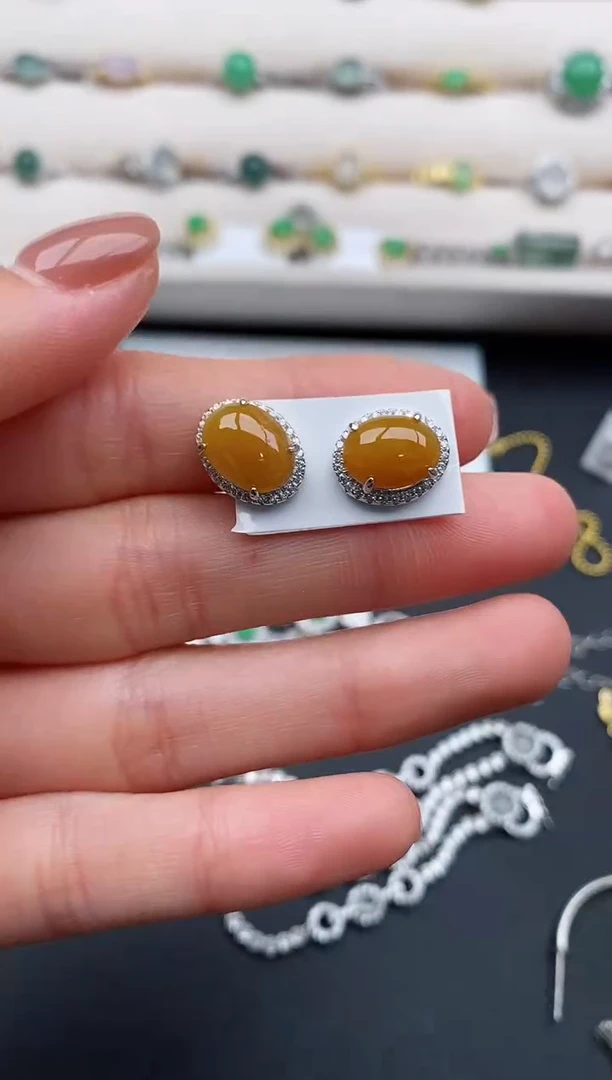 银S925镶嵌戒指翡翠33333333+6