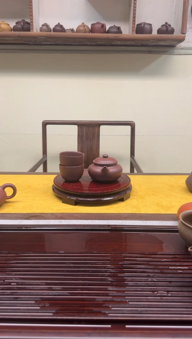 茶壶紫砂200CC紫泥仿古套装