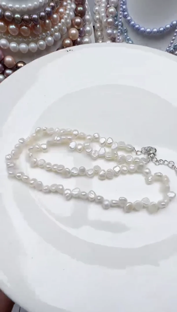 【闪购商品】淡水珍珠颈饰未镶嵌1