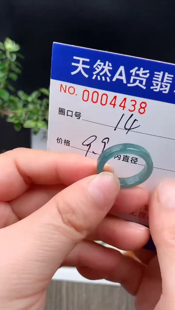 未镶嵌戒指翡翠14#