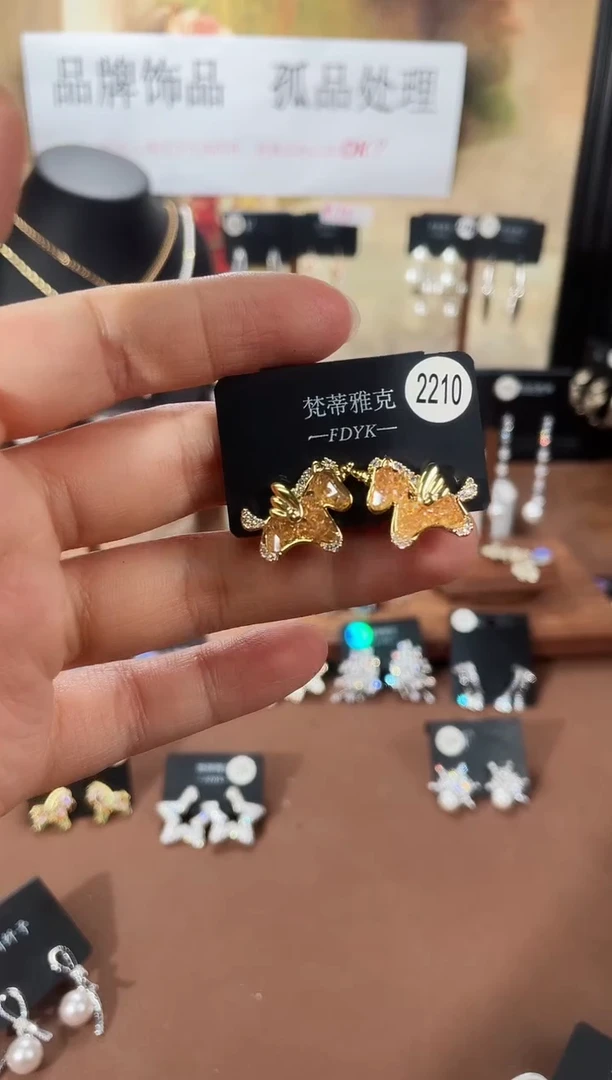 合金925银锆石梵2210