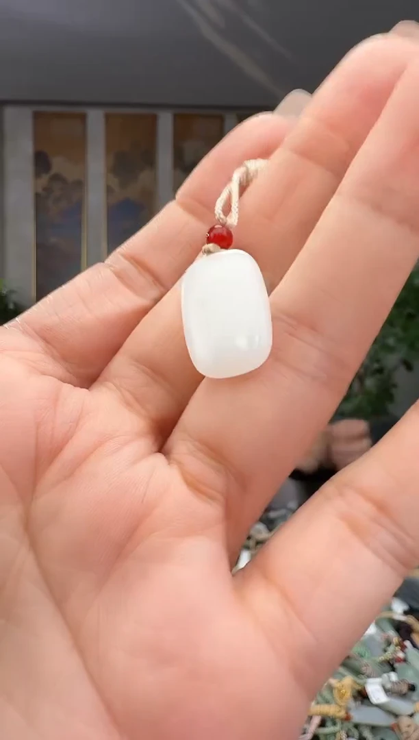 颈饰未镶嵌和田玉拍一发一多样性发货