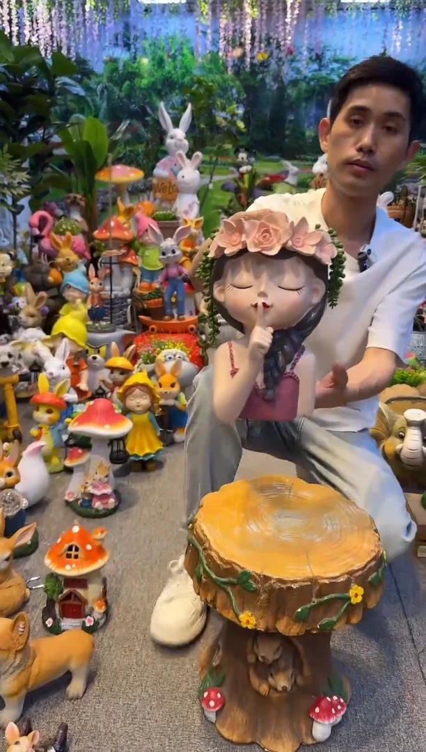 花园庭院摆件&00&
