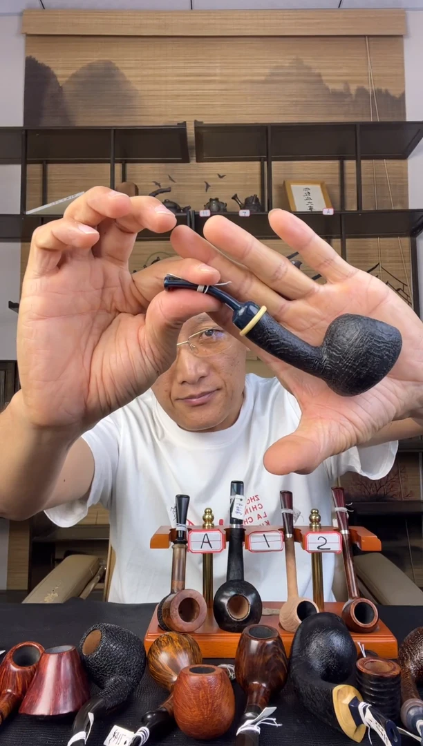 石楠木纯手工意大利石楠木烟斗