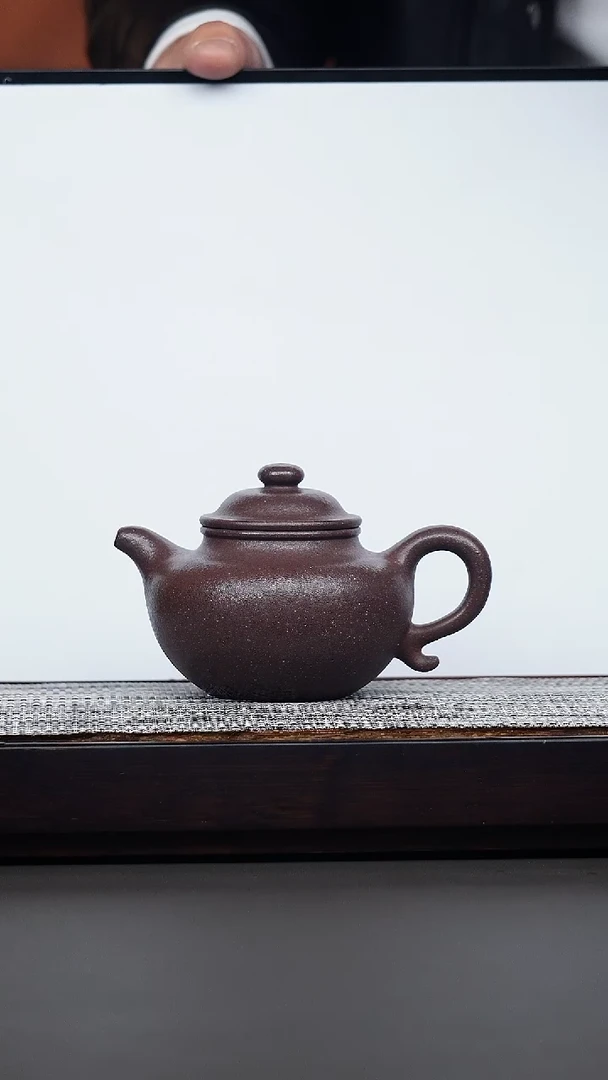茶壶紫砂桃花泥莲子