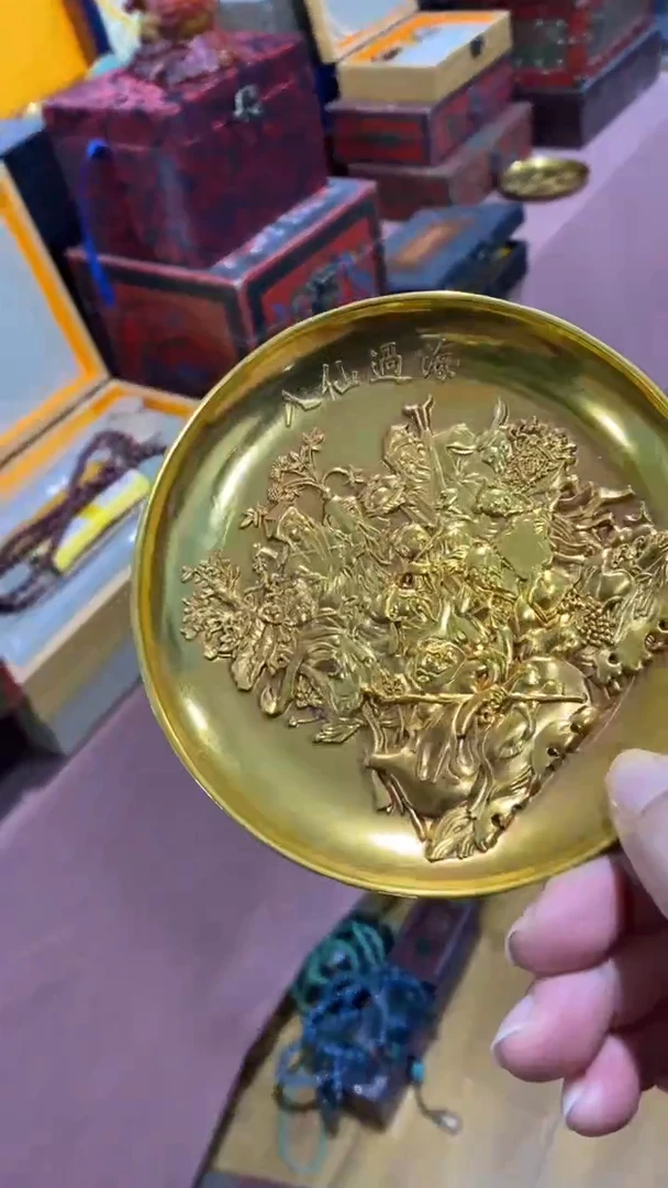 【闪购商品】1宫廷影视老旧工艺摆件