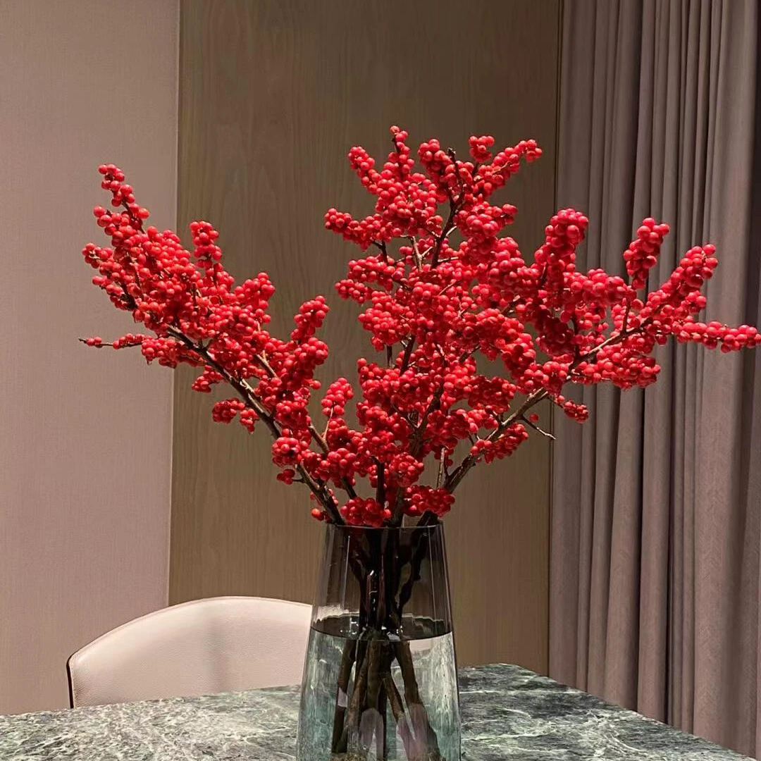 【SSS级70CM北美冬青切枝】 7云南鲜花基地现采现发   年宵花材