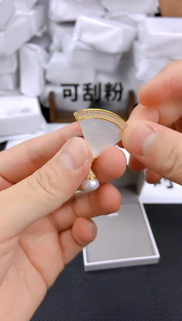未镶嵌耳饰淡水珍珠xz1004