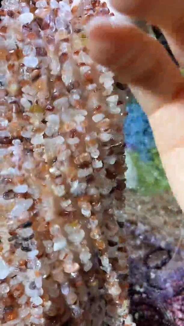 水晶珠宝半成品未镶嵌红胶花