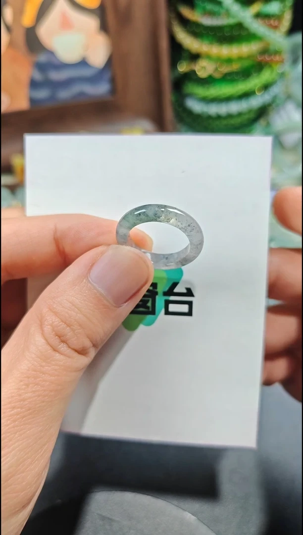 未镶嵌戒圈翡翠1翡翠戒圈未镶嵌10号