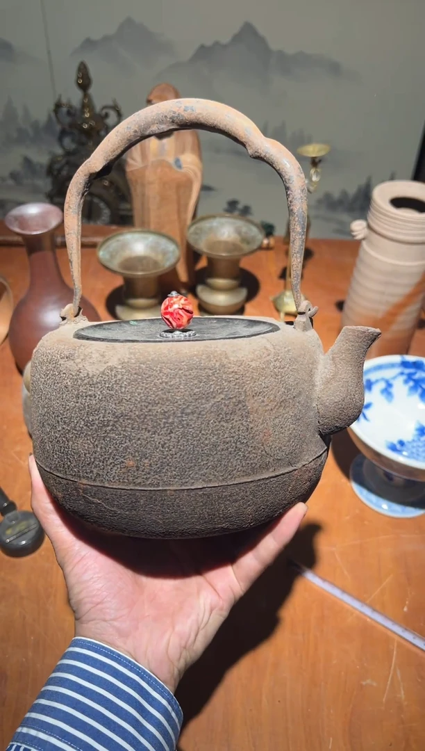 铁A2444铁制中古周边/裂了