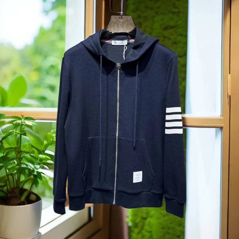 娜罗普西潮牌男士时尚连帽开衫卫衣秋季潮流百搭帅气运动休闲外套