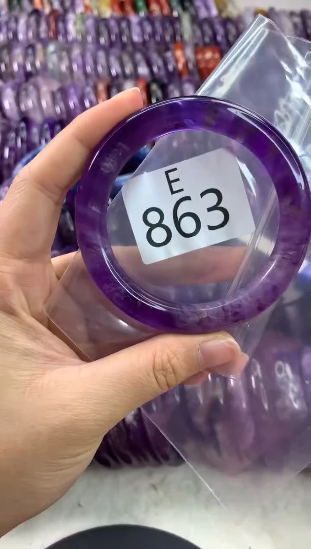 【闪购商品】水晶水晶手镯E未镶嵌863-56