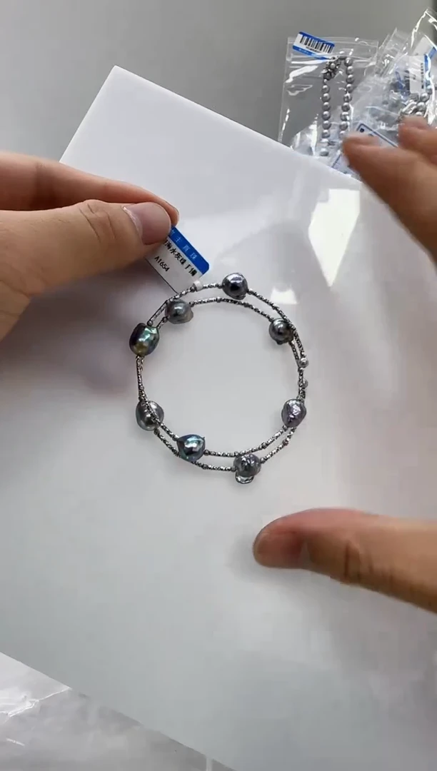 【闪购商品】海水珍珠DA银S925镶嵌a1654 珍珠