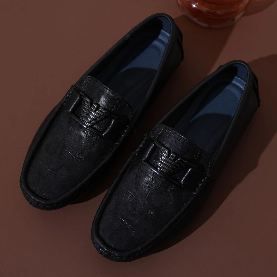 男士真皮豆豆鞋时尚百搭舒适休闲乐福鞋驾车鞋