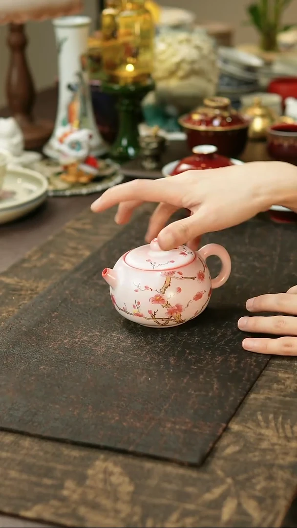 景德镇陶瓷杯碗柴烧多人