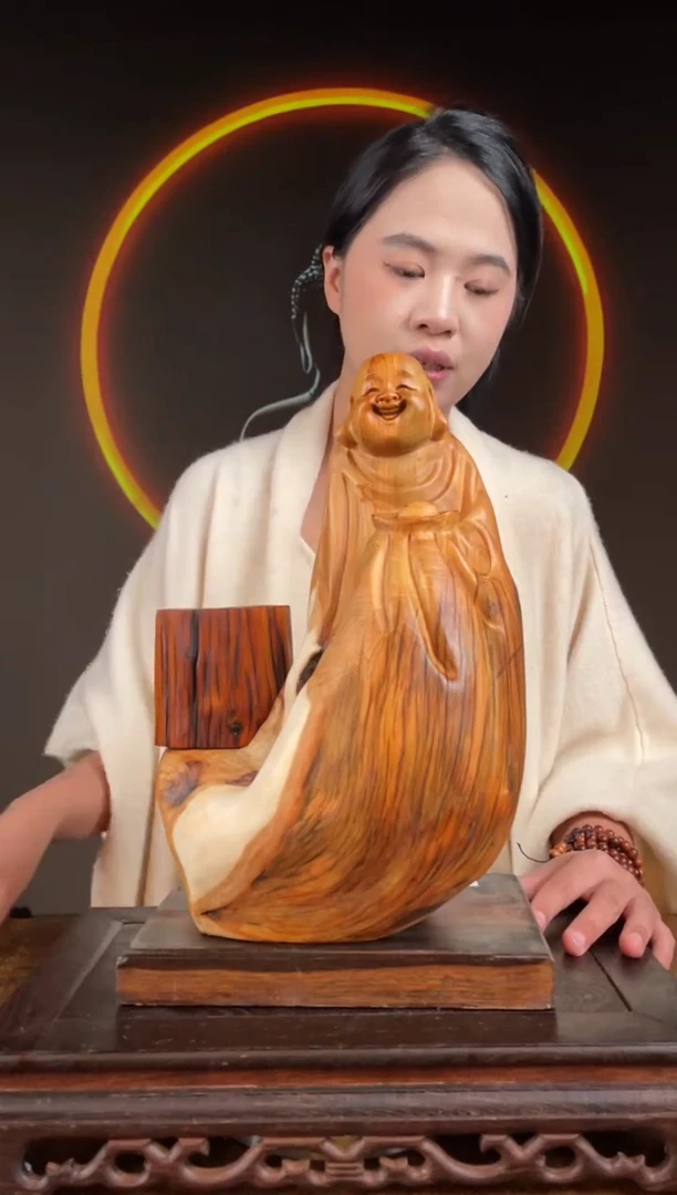 柏木（崖柏）手工摆件,先抢先得! 编号:256