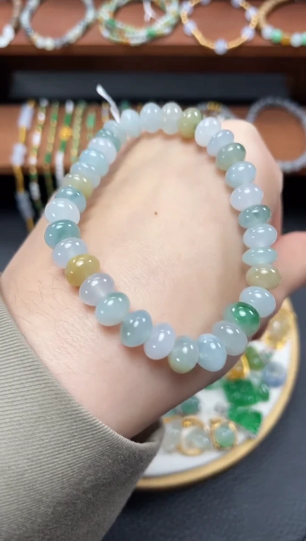 【闪购商品】翡翠套链未镶嵌一个   JK705