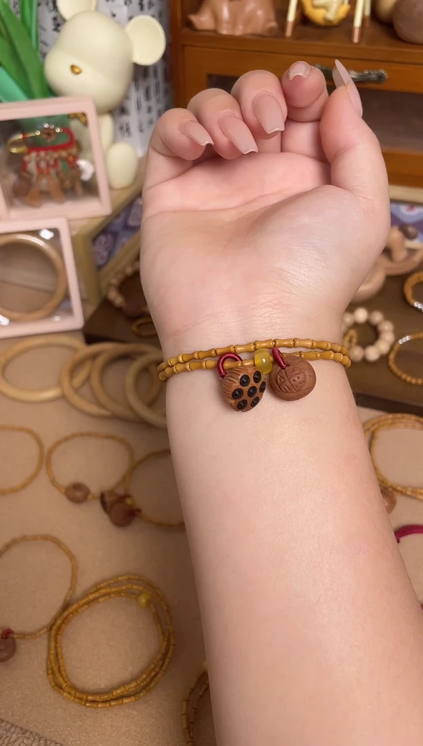 双圈福运连连加黄跑环一物一拍