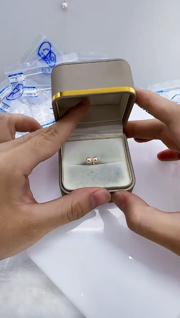 银S925镶嵌海水珍珠DA珍珠5-6 y071