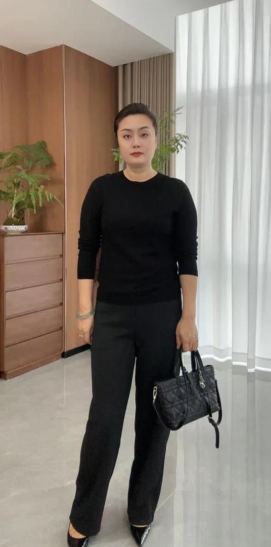 娅芸YAAYUN  （裤王）秋冬保暖磨毛直筒休闲女裤