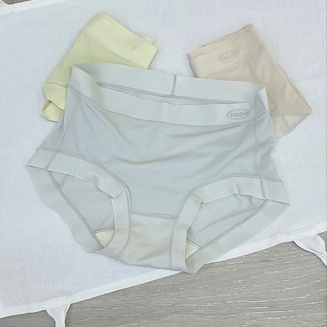 每奈Q弹3条盒装女士内裤纯色