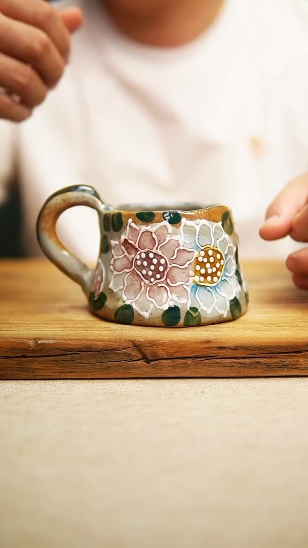 @@陶园瓷舍@@纯手工手绘@高温釉下彩