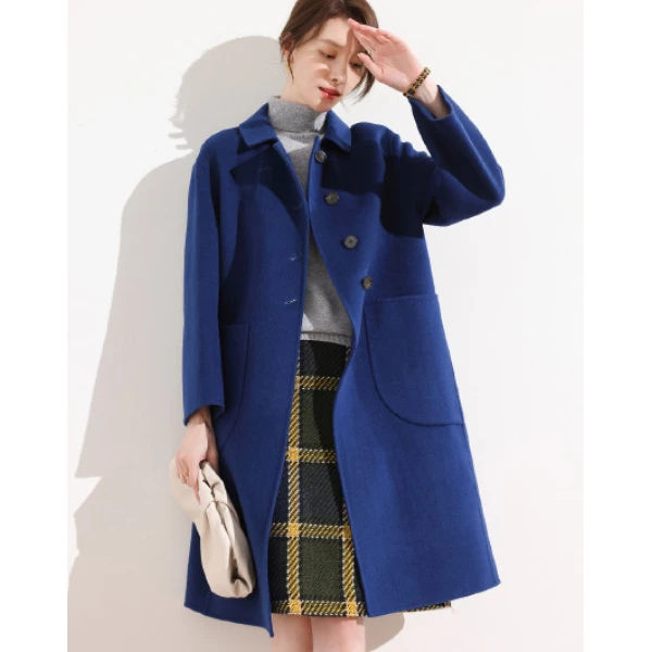 100%绵羊毛女式大衣24DAK1117