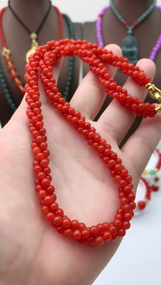 【闪购商品】翡翠颈饰14K金镶嵌D236项链