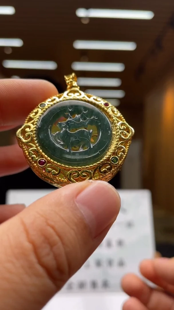 【闪购商品】翡翠颈饰未镶嵌********506