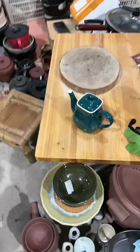 瑕疵绿色壶不能明火