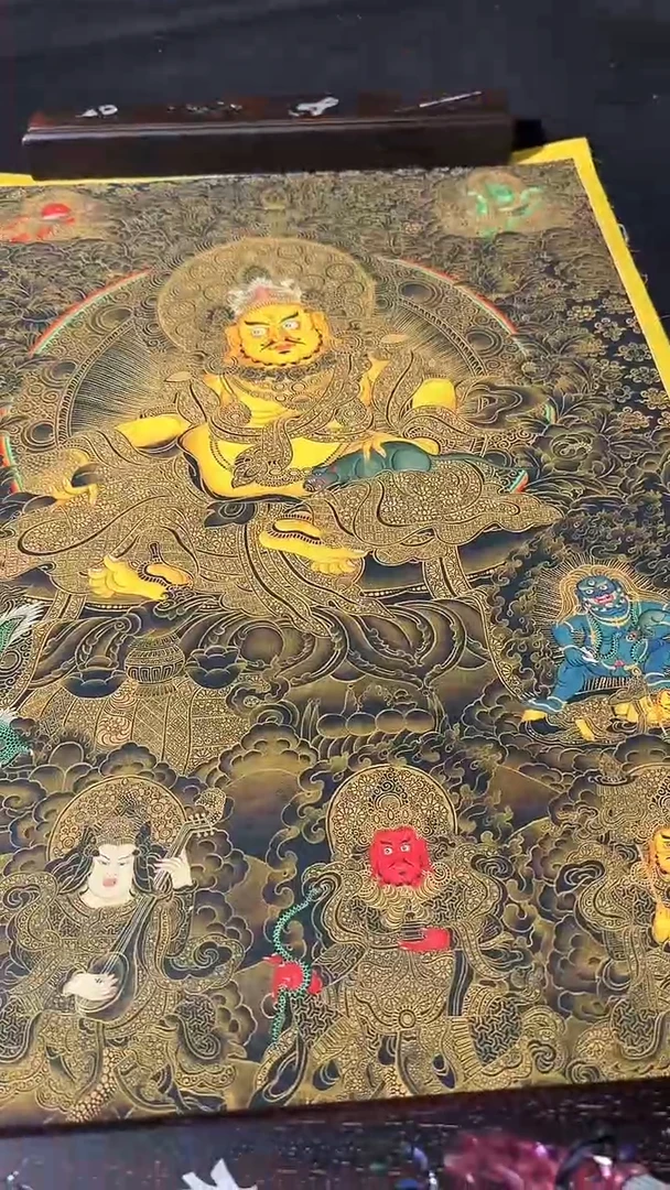 卷轴画藏式珍藏彩绘艺术馆171