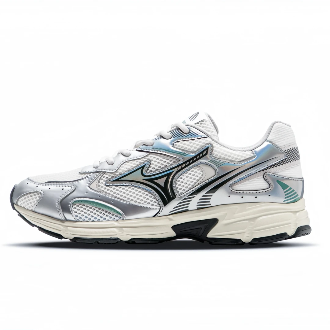 Mizuno/美津浓跑者美学复古老爹鞋欧若运动跑鞋SPEED 2K 银白/21