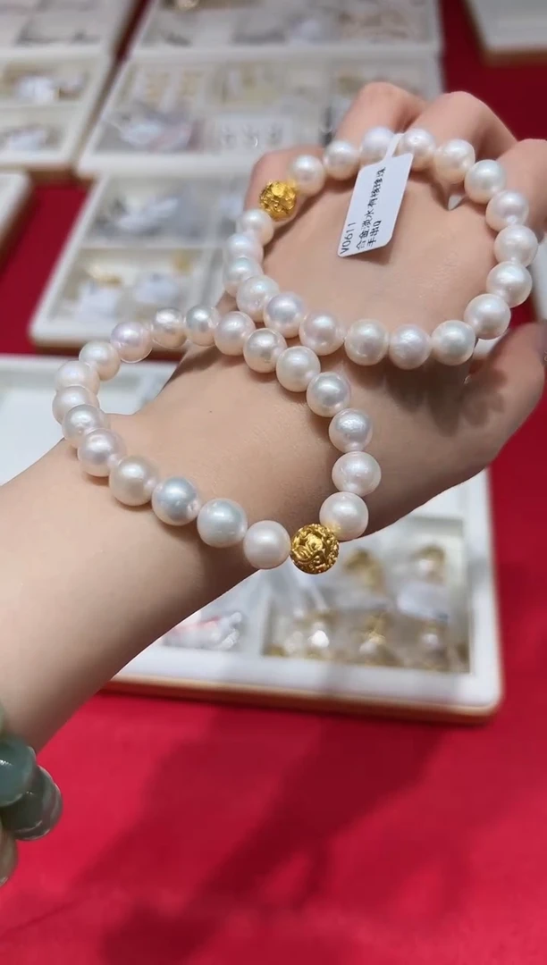 【闪购商品】淡水珍珠手绳未镶嵌v0611