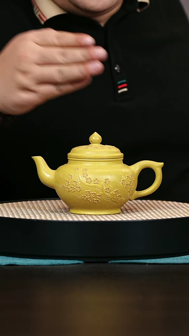 茶壶紫砂笑樱 梨皮段