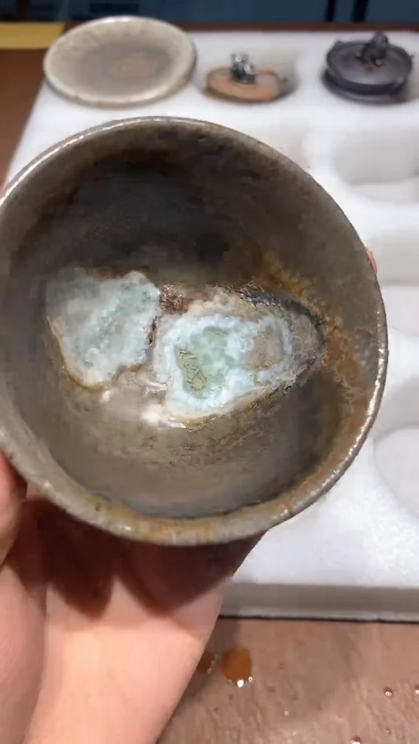 陶瓷奢瓷/瑞寅柴烧茶器（杯子）1756  微瑕