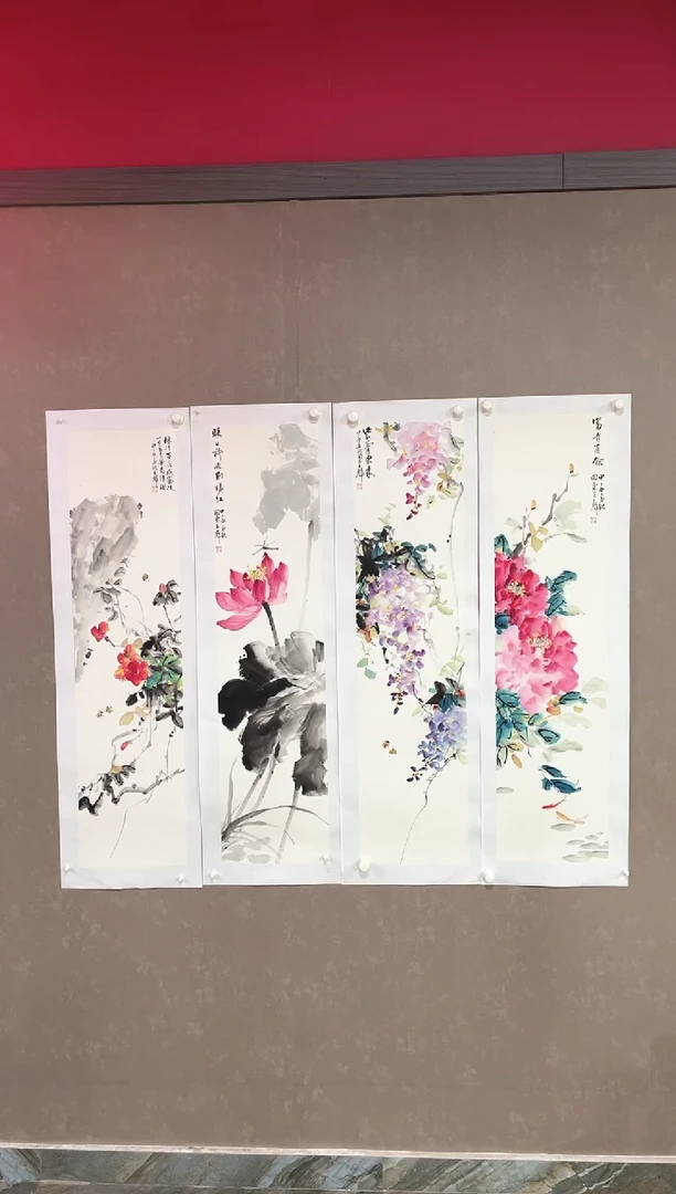 绘画19王彪100*22*4作品