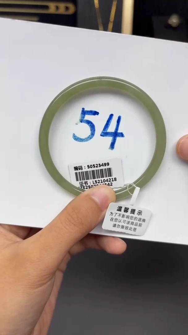 未镶嵌手镯和田玉3499