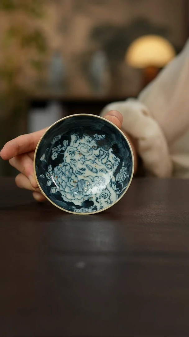 杯景德镇陶瓷杯碗柴烧多人